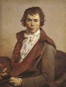 Jacques-Louis David self-Portrait (mk02) Sweden oil painting artist
